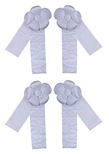 Buy Kuber Industries Velvet 4 Pieces Curtain Tie Back Tassel Set ...