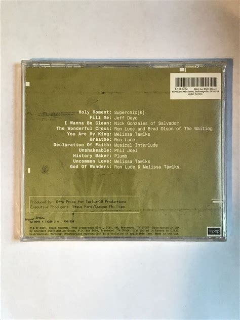 UNSHAKEABLE ACQUIRE THE FIRE 2001 CD Various Artists Christian Rock ...