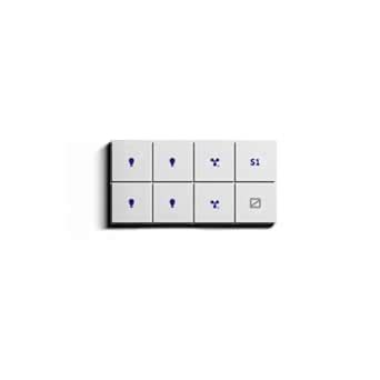 Zemote 4 Module White Polycarbonate Switch : Amazon.in: Computers ...
