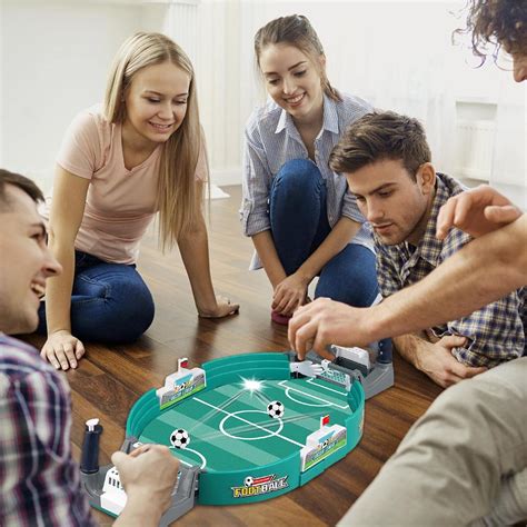 Buy Football Table Interactive Game, Desktop Football Board Game, Mini ...