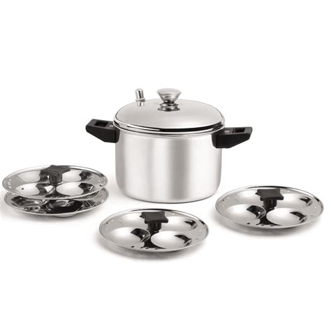 Buy Signoraware Artista Stainless Steel Idli Cooker (Induction and ...