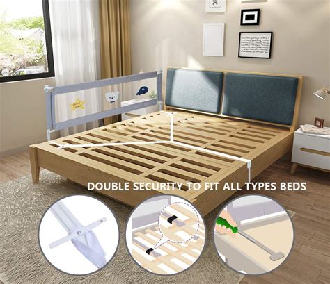 Bed Rail for Toddlers Extra Long Bed Rail Guard Bed Rail Safety Guard ...