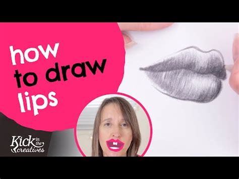 realistic lips drawing step by step - Shela Magee