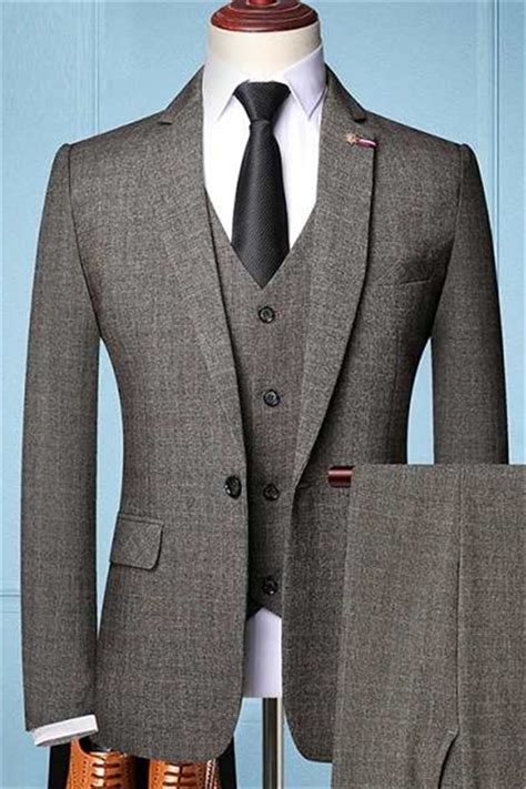 Slim Fit Business Suit - luvdress