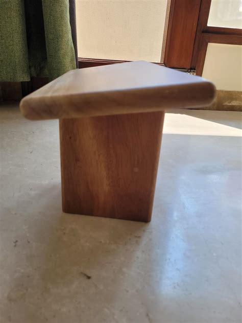 Classic Woodcraft Handcrafted Wooden Meditation Bench for Comfort ...