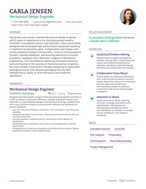 3 Successful Mechanical Design Engineer Resume Examples And Writing Tips for 2024