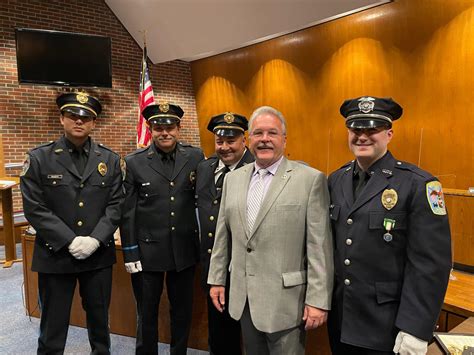 Four promoted on Danbury police force