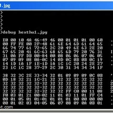 Image result for Windows 1.0 Debug Command