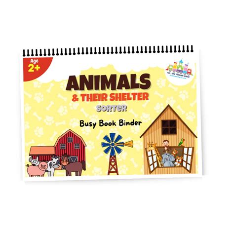 Animals and their Shelter -– A busy book binder – ADI THE TODDLER HOUSE