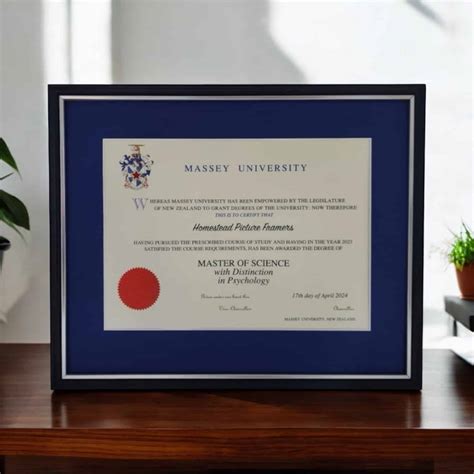 Massey Uni Degree Frames - Homestead Picture Framers