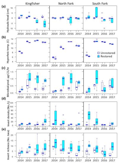Invertebrate and Microbial Response to Hyporheic Restoration of an ...