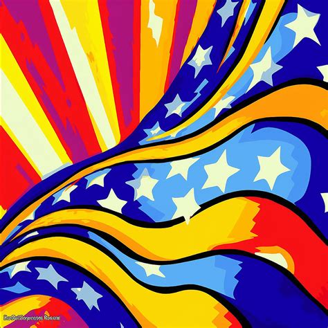 Flag of the United States of America Art Pop 的图像结果