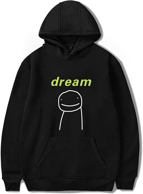 Buy Unisex Black Long Sleeve Hoodie Sweatshirt Pullover Sweater for Men ...