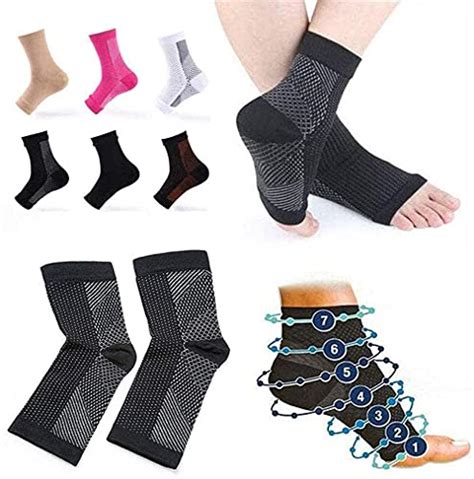 Plantar Fasciitis Compression Foot Cover, 3Pairs Of Dr Sock Soothers ...