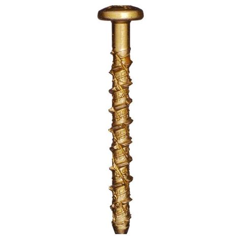 GRK 1/4-in x 1-3/4-in Head Gold Concrete Anchors (50) Drill Bit ...