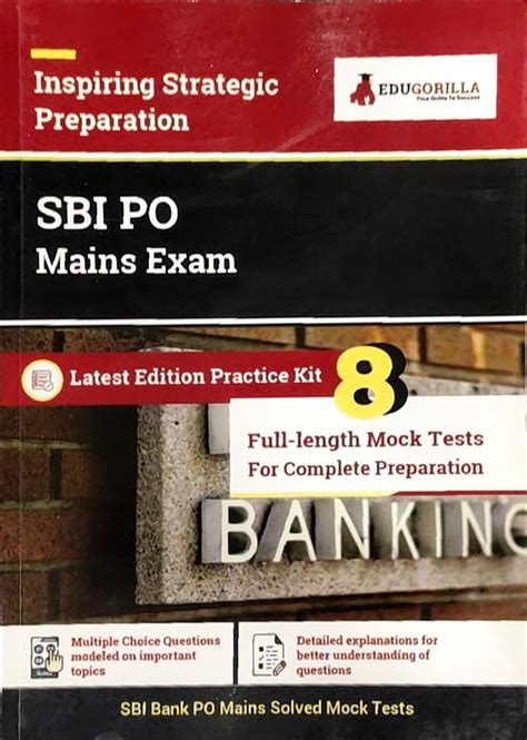 Buy SBI PO Mains Exam : Probationary Officer (English Edition) - 8 Full ...