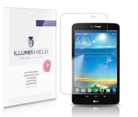 iLLumiShield - LG G Pad 8.3 LTE Screen Protector Ultra Clear HD Film ...