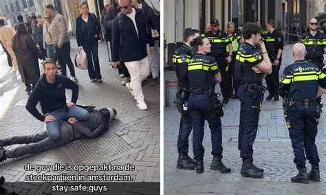 'Hero Brit' praised for tackling knifeman during Amsterdam rampage