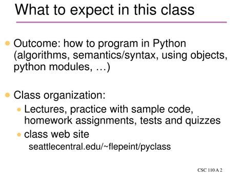 CSC Python Course 的图像结果
