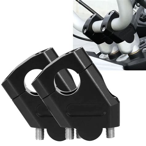 Vagary Universal Handlebar Riser/Raiser Handle Clamps Riser For All ...
