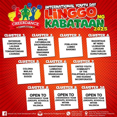 City Wide International Youth Day - Linggo ng Kabataan 2025 Celebration ...