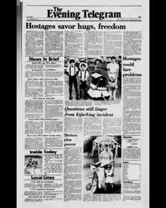 Herkimer Evening Telegram Archives, Jul 1, 1985, p. 1