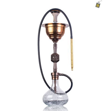 Buy COCOYAYA Yara Yasmine Palace Hookah - Bronze Stem (Transparent Base ...