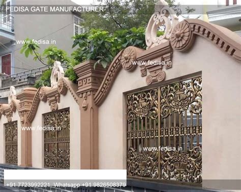 Sliding Gate Design Wooden Sliding Gate Design Boundary Gate Price Modern Gate Design For Small ...