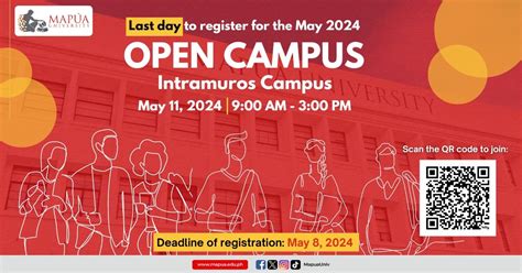 Open Campus at Mapúa University – Intramuros Campus, Mapúa University ...