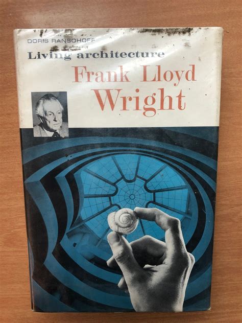 Vintage 1962 Frank Lloyd Wright First Edition Living Architecture Book ...