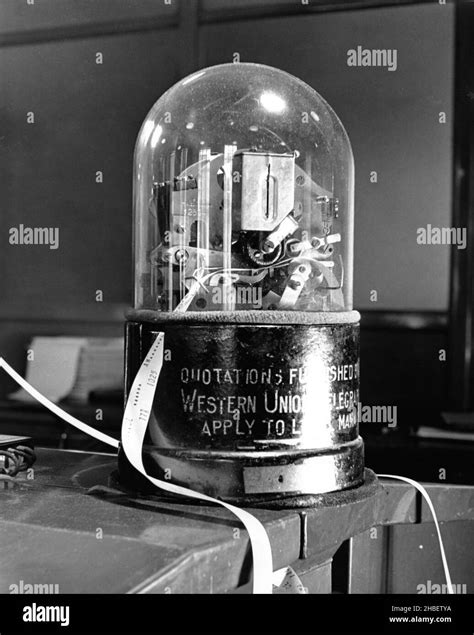 Antique Stock Market Ticker