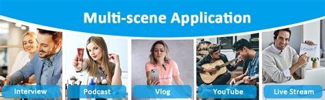 TECHBLAZE K35 Collar Microphone 2.4G Wireless Omnidirectional Lavalier ...