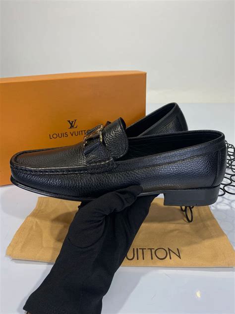 louis vuitton ayakkabi erkek loafer siyah - canta ayakkabi