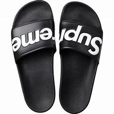 supreme clothing shoes black supreme slides high quality rubber and the iconic supreme clothing shoes black supreme slides high quality rubber and the iconic