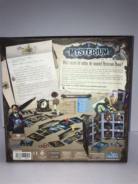Buy 2019 Libelous Mysterium Board Game Complete New Online at Lowest ...