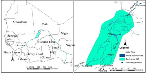 Niger River Africa Map