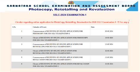 Online application for PhotoCopy, Retotalling, Revaluation for 2024 ...