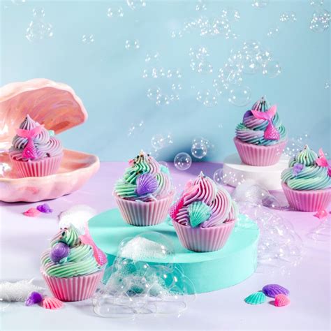 Mermaid Lagoon Cupcake Soap – THE SASS BAR