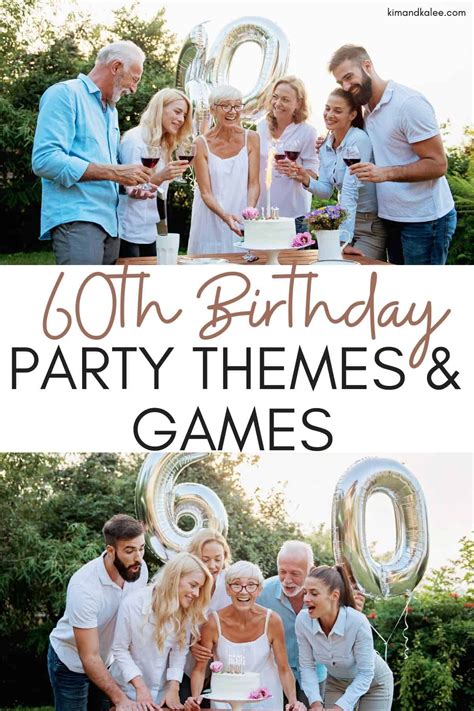 60th birthday party ideas – Artofit