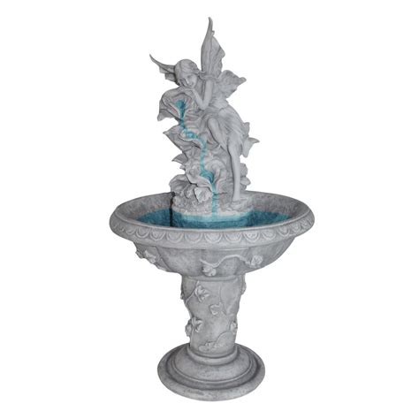 Water Fountain - Pixie Fairy Garden Decor Fountain - Outdoor Water ...