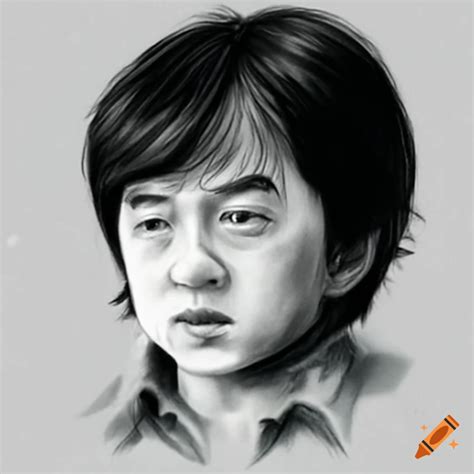 Image of young Jackie Chan on Craiyon