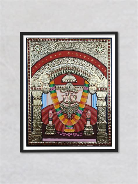 Shakti | Indian Goddess of Power | Tanjore Indian Artwork & Paintings