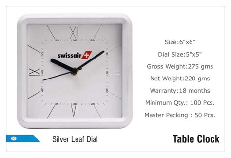 Table Clocks | Logo Printing Promotional Table Clocks