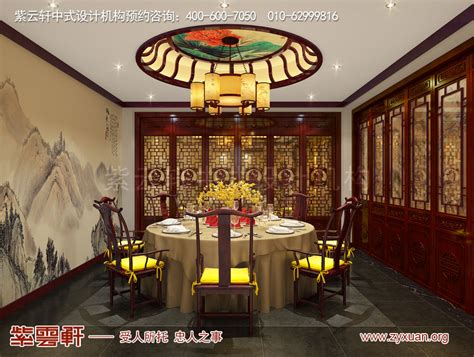 中式酒店餐厅包间模型效果图设计图__室内模型_3D设计_设计图库_昵图网nipic.com