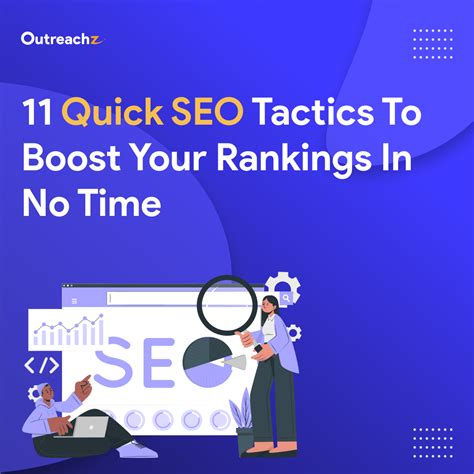 11 Quick SEO Tactics to Boost Your Rankings In No Time OutreachZ