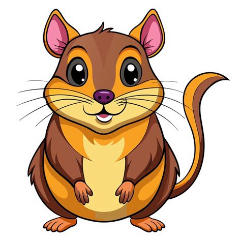 Gerbils outline icon vector design illustration | Premium AI-generated ...