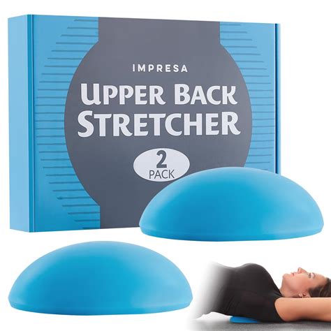 Amazon.com: IMPRESA Upper Back Stretcher - Pack of 2, One Size Spinal ...