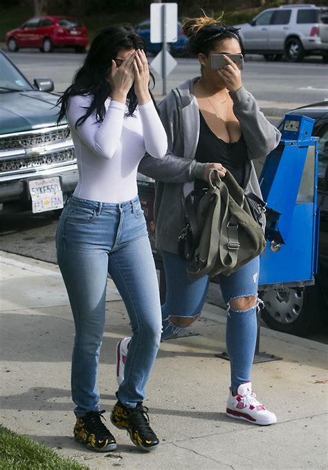 Kylie Jenner Booty in Jeans - Calabasas, LA 12/22/2015 • CelebMafia