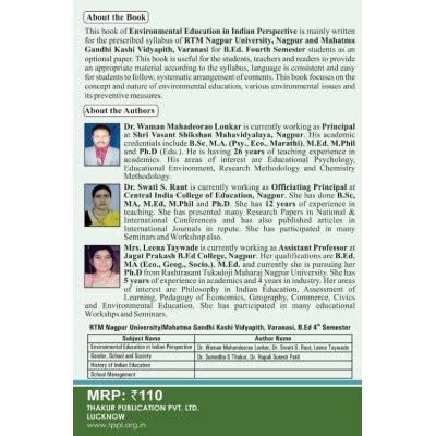 Environmental Education in Indian Perspective