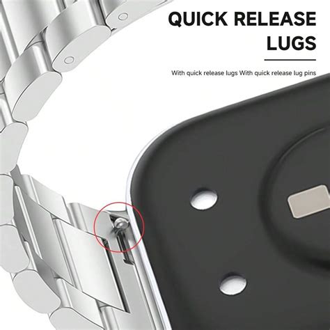 Pulseira de Aço Inoxidável Compatível com Huawei Watch Fit 3, Pulseira ...